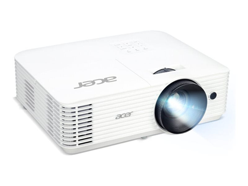 ACER H5386BDi DLP 720p 1280x720 16:9 4500 ANSI Lumen 20.000:1 35DB HDMI VGA RCA USB A wireless projection white