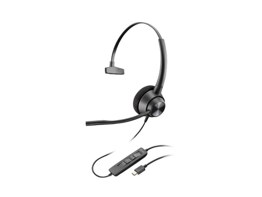 HP Poly EncorePro 310 USB-C Monoaural Headset TAA