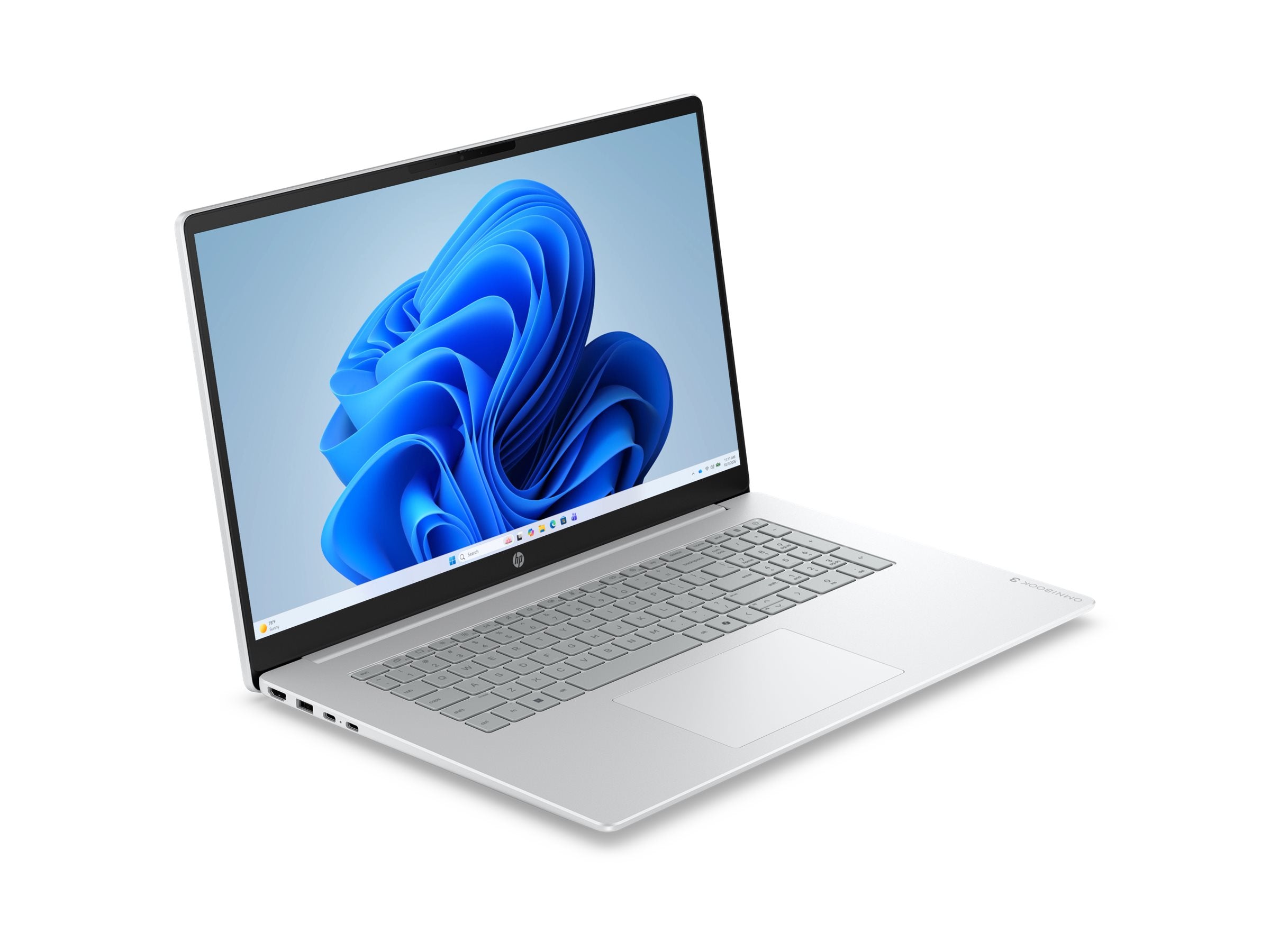 HP OmniBook 3 17-dp0056nfx - PC Portable - AMD Ryzen 5 40 - 17.3p FHD - 8Go - 512Go SSD - W11H - Argent glacier