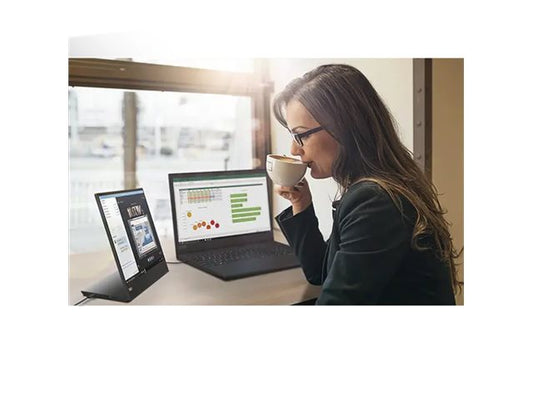 LENOVO ThinkVision M15 - Écran LED - 15.6p - portable - 1920 x 1080 Full HD (1080p) 60 Hz - IPS - 6 ms - 2xUSB-C - ThinkRed
