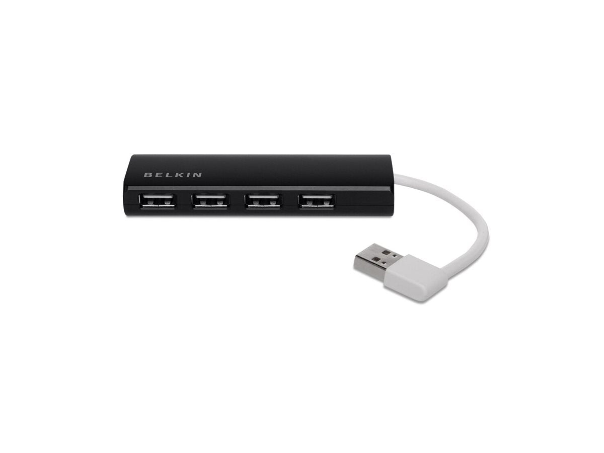 BELKIN Hub de Voyage 4 Ports USB 2.0 Noir
