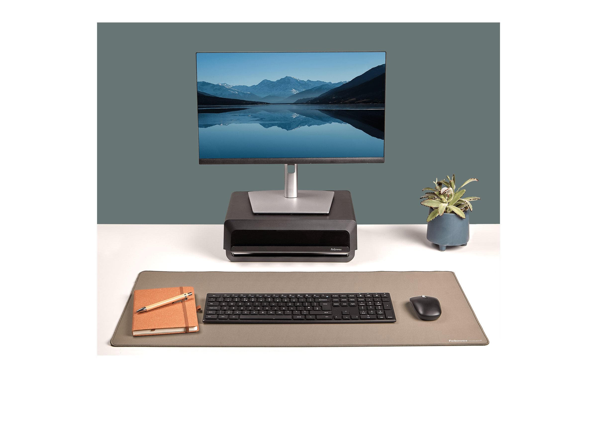 FELLOWES TAPIS SOUS MAIN DE BUREAU SABLE