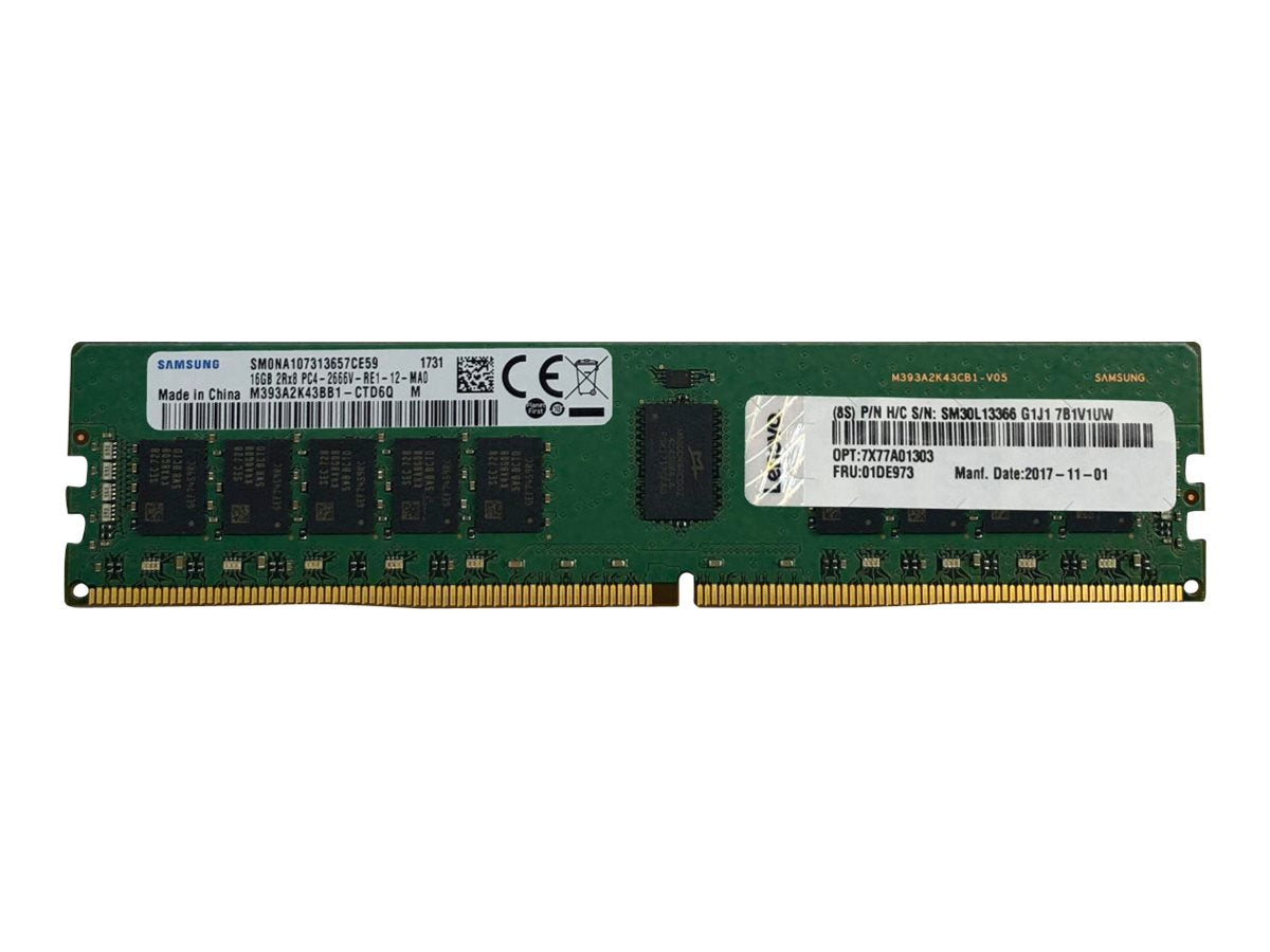 LENOVO ISG ThinkSystem 32GB TruDDR4 3200 MHz 2Rx4 1.2V RDIMM