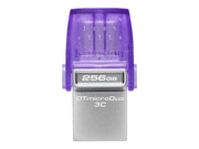 KINGSTON 256Go DataTraveler microDuo 3C 200MB/s dual USB-A + USB-C
