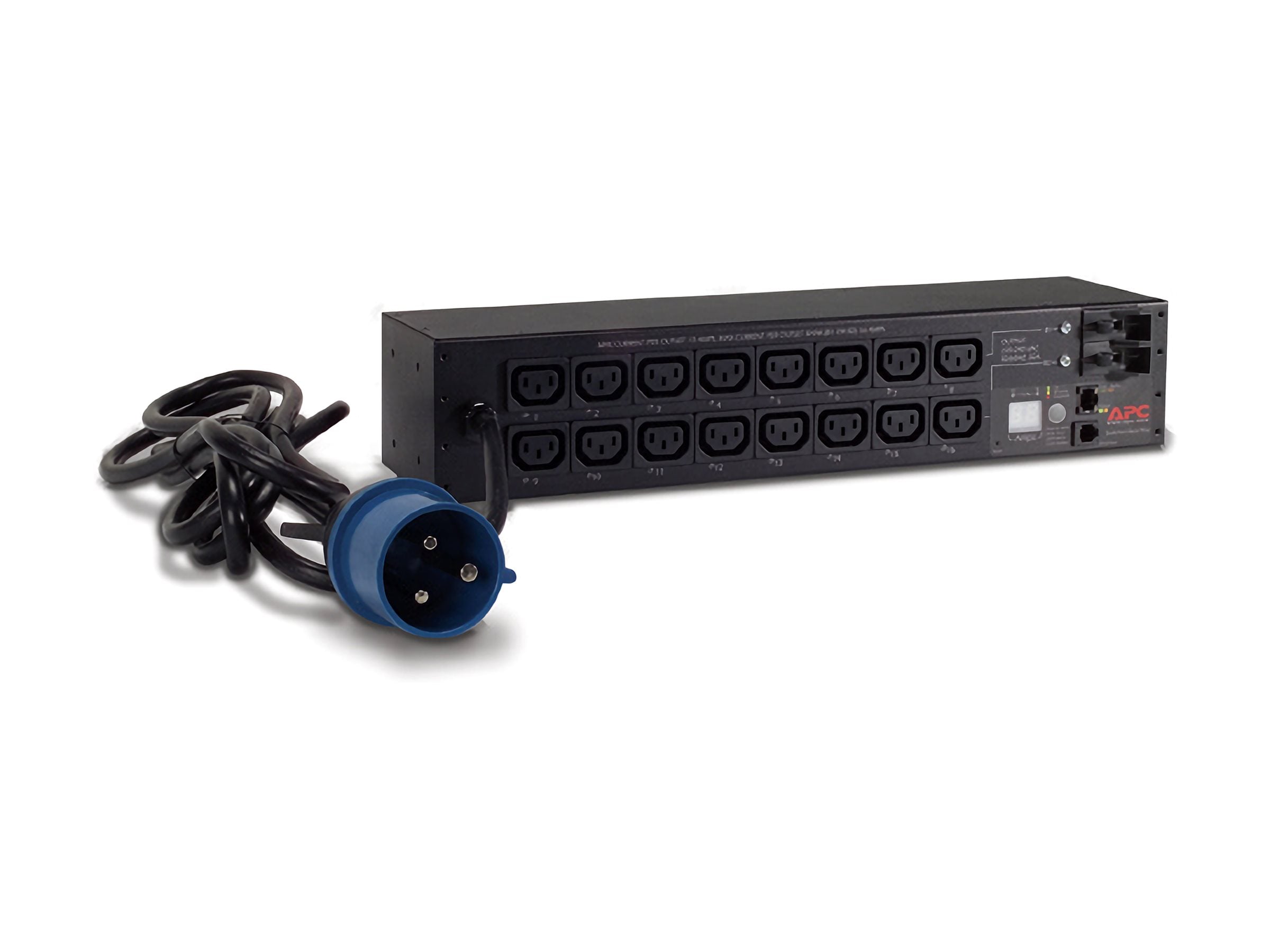 APC Switched Rack PDU AP7922B Rack AC 230V Ethernet 10/100 input IEC 60309 32A oc 16 power IEC 60320 C13 2U 3.66m cord