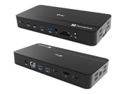 I-TEC TB5 Triple DisplayDS 2xTB5 1xDP 1x2.5GLAN 1xM.2 slot 1xAudio/Mic 2xUSB-C Gen2 2xUSB-A Gen2 2xUSB 2.0 SD+TF Cardreader PD 140W