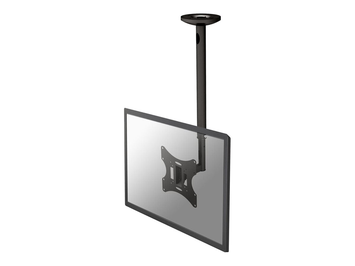 NEOMOUNTS FPMA-C060BLACK Support de plafond pour écran de 10-40p - h 60-85 cm