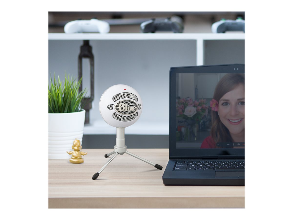 LOGITECH Blue Microphones Snowball ICE Microphone USB white