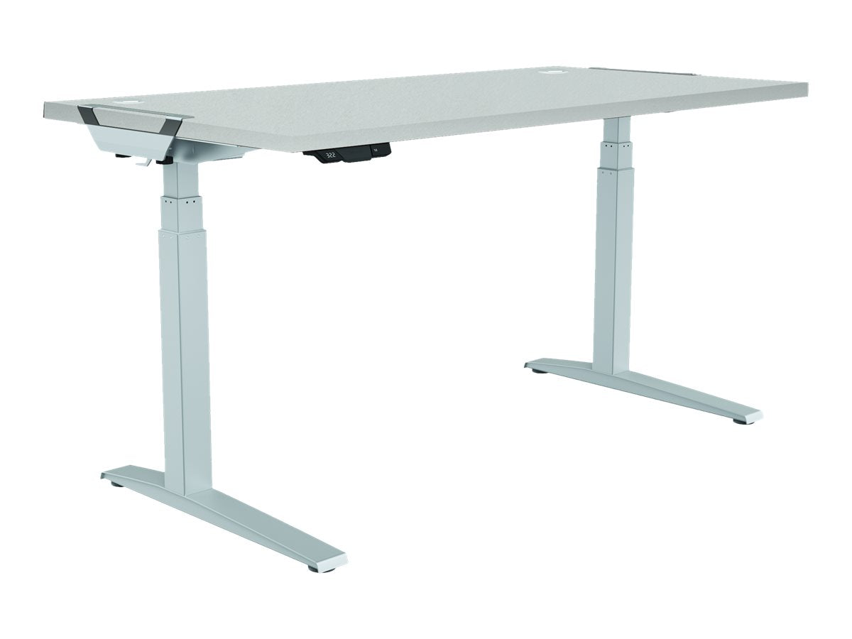 FELLOWES LEVADO PLATEAU SEUL GRIS CLAIR 180CM X 80CM