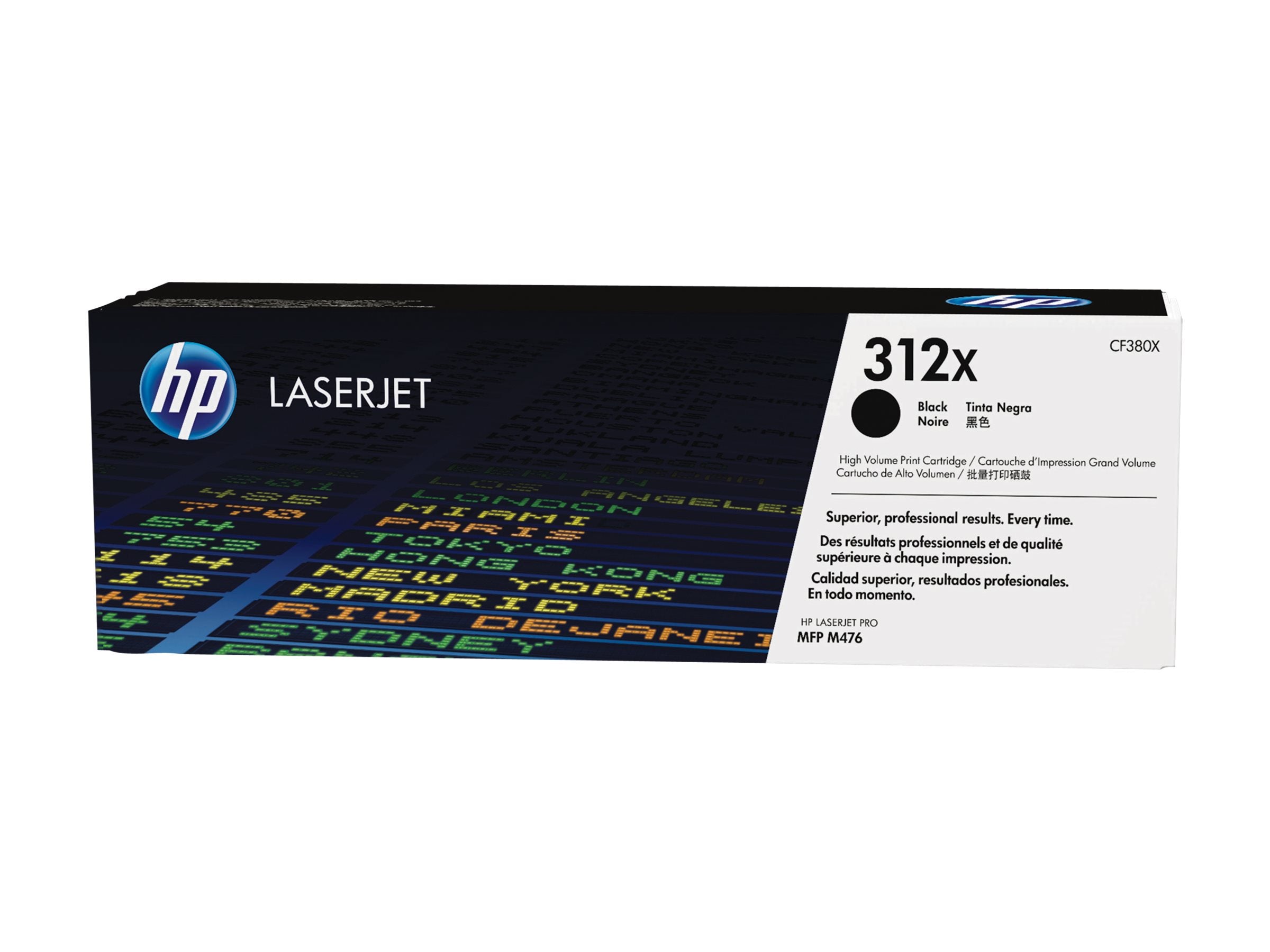 HP 312X original Toner cartridge CF380X black high capacity 4.400 pages 1-pack