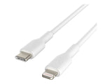 BELKIN BOOST CHARGE USB-C to Lightning Cable PVC 1M White