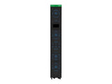 APC Row CW 300mm 42U 1070mm Deep 208-230V Single feed Gravity drain