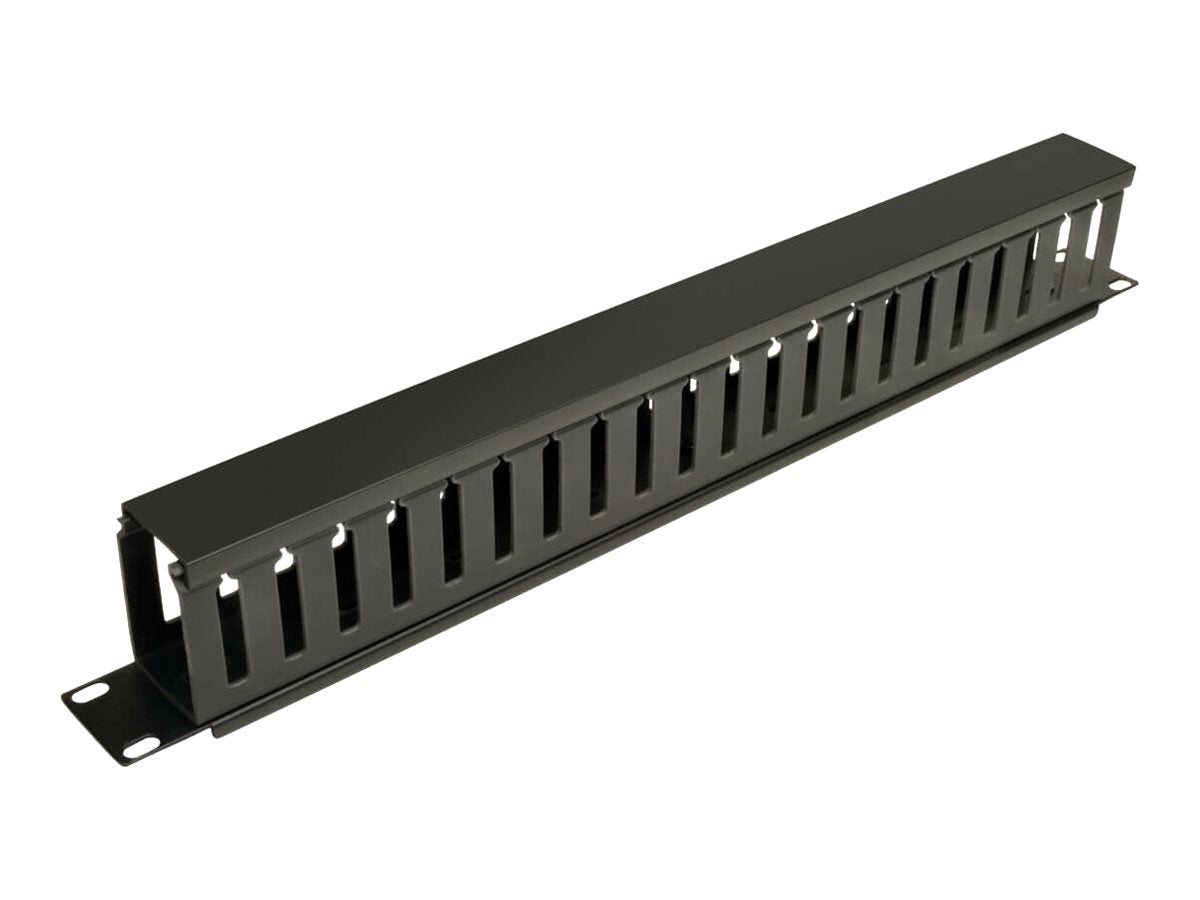 EATON TRIPPLITE SmartRack 1U Horizontal Cable Manager - Finger duct with cover