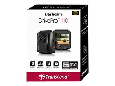 TRANSCEND 32Go Dashcam DrivePro 110 Suction Mount