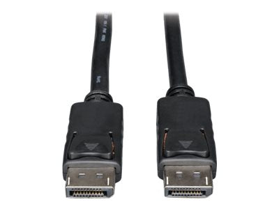 EATON TRIPPLITE DisplayPort Cable /w Latches 4K 60 Hz M/M BK 15 ft. 4.57m DisplayPort cable DisplayPortM to DisplayPortM 4.6m