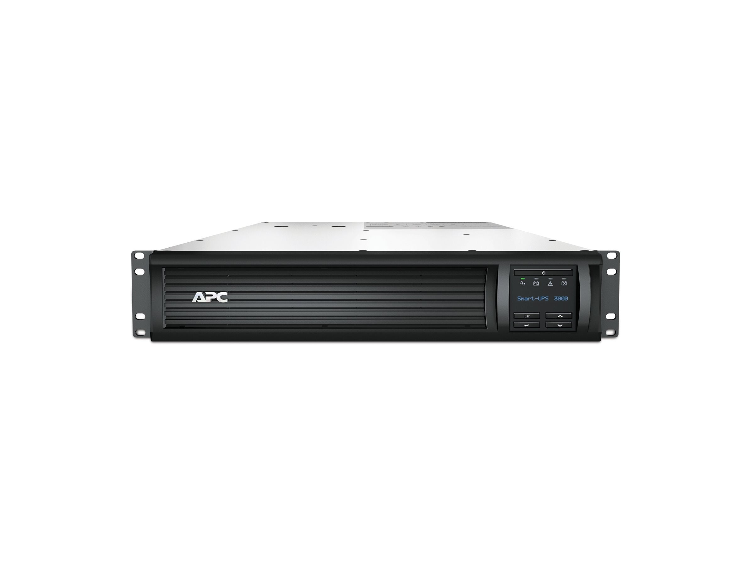 APC Smart-UPS 3000VA LCD RM UPS Rack AC 230V 2700Watt 3000VA Ethernet RS-232 USB oc 9 2U BK with APC UPS Network Management Card
