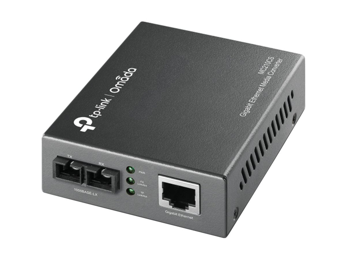RJ45 to single-mode SC fiber Converter