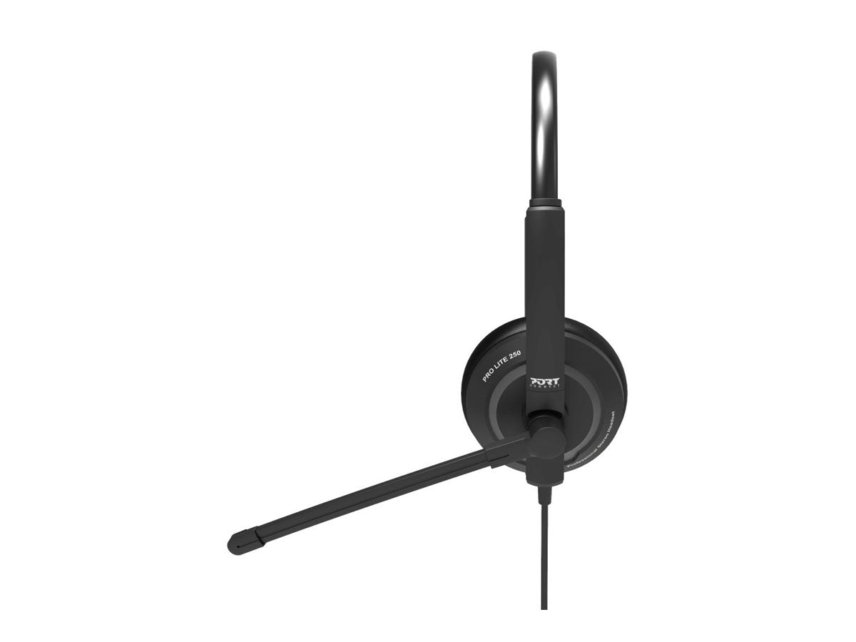 PORT DESIGNS Stereo Headset Wired USB Office Pro Lite 250