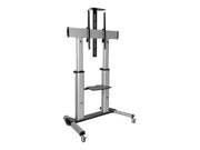 EATON TRIPPLITE Heavy-Duty Rolling TV Stand Height Adjustable 60p 100p Screens