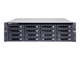 QNAP TS-h1677XU-RP-3700X-32G 16-bay QuTS hero NAS AMD Ryzen 7 3700X 8c 3.6GHz 32Go RAM 2xGbE 2x10GbE USB