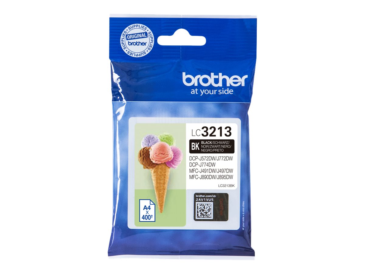 BROTHER LC3213BK High capacity 400-page black ink cartridge