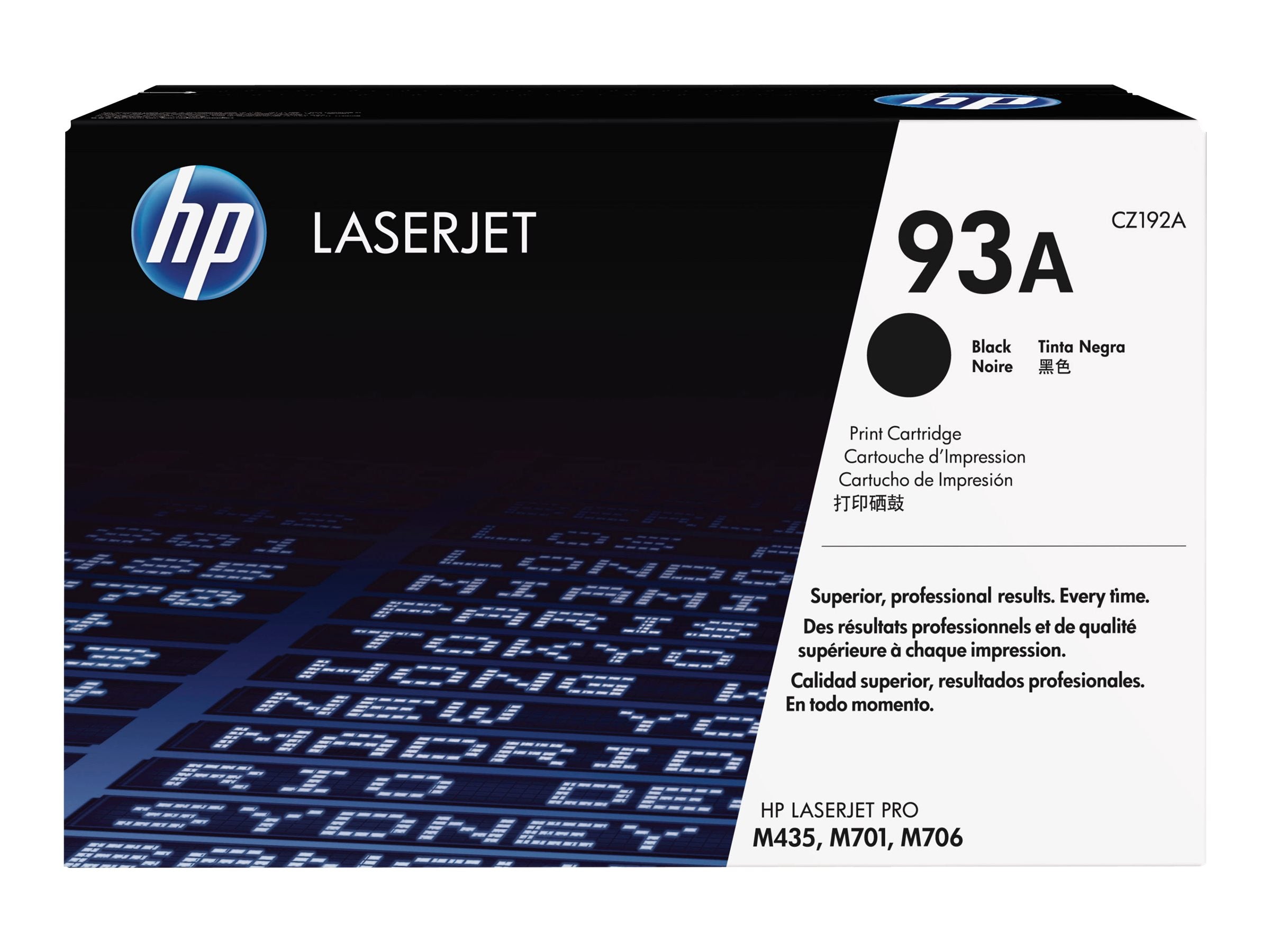 HP TONER 93A NOIR