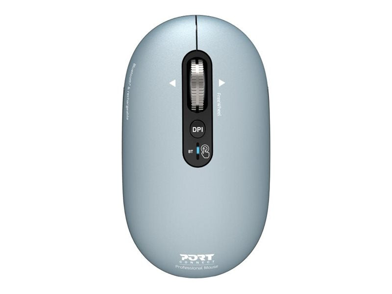 PORT DESIGNS Mouse Rechargeable Bluetooth Pure Mac - Storm