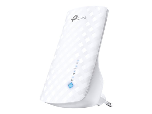 TP-LINK AC750 Wi-Fi Range Extender Wall Plugged 3 internal antennas 433Mbps at 5GHz + 300Mbps at 2.4GHz Range Extender mode WPS