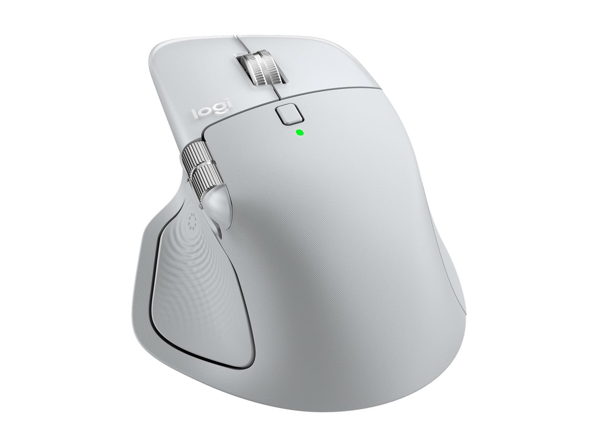 LOGITECH MX Master 4 Mouse for Mac White Silver