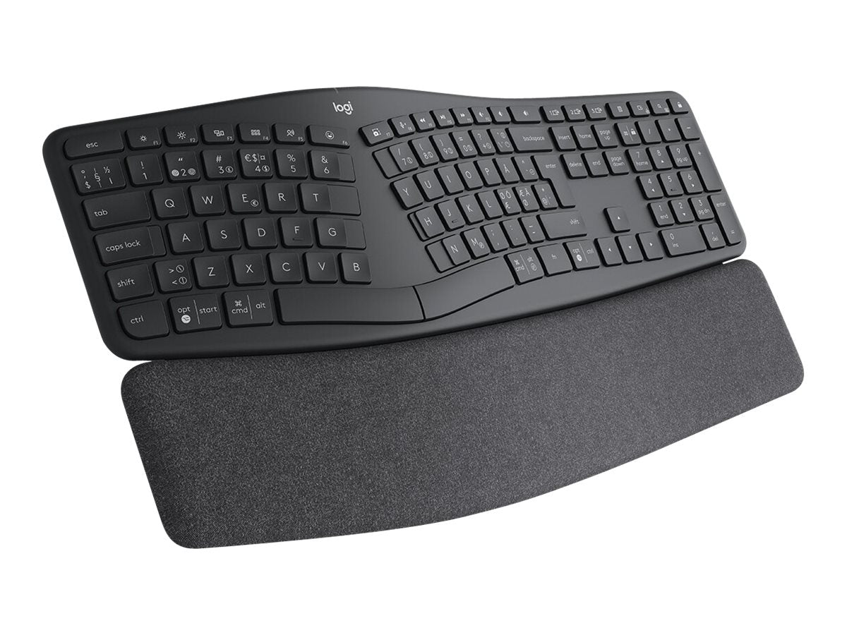 Logitech 920-010348 clavier Bureau Bluetooth QWERTY Nordique Graphite