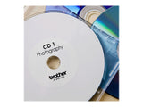BROTHER P-TOUCH DK-11207 die-cut CD / DVD label (film) diameter 58mm 100 labels