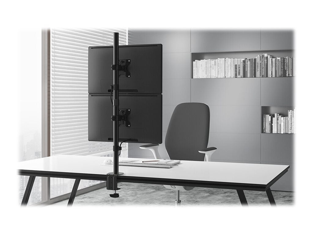 NEOMOUNTS FPMA-D550DVBLACK Support décran à fixer 10-32p - installation verticale