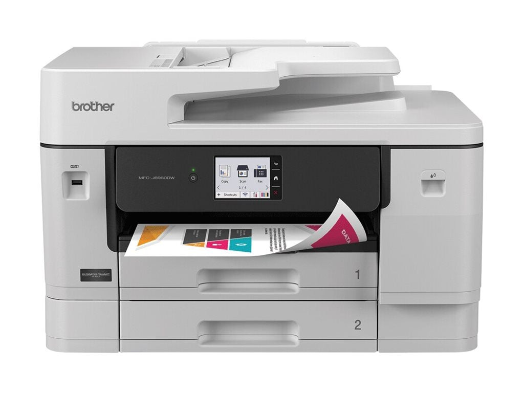 BROTHER MFC-J6960DW Multifonction jet dencre couleur professionnelle 4-en-1 A3 recto-verso intégral Business Smart 31 ipm