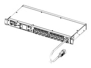 EPDU MI 1U C14 10A 1P C13x8
