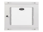 EATON TRIPPLITE Wallmount Rack Enclosure Cabinet 9U Switch Depth Deep White Rack enclosure cabinet wall mountable white 9U