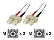 MCL Jarretière optique OM3 duplex 50/125 multimode  SC  SC 3m