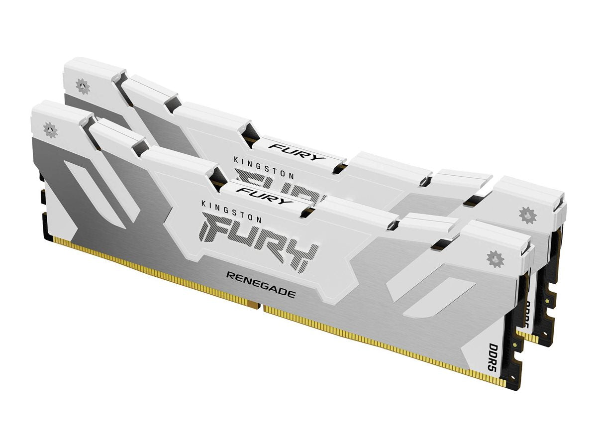 KINGSTON 64Go 6400MT/s DDR5 CL32 DIMM Kit of 2 FURY Renegade White XMP
