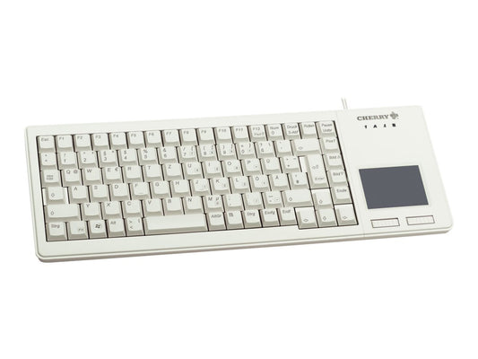 CHERRY XS Touchpad Keyboard corded USB grey (DE)