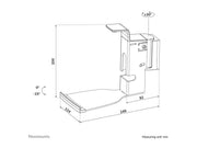 NEOMOUNTS NERO Quadruple monitor arm 10-32p