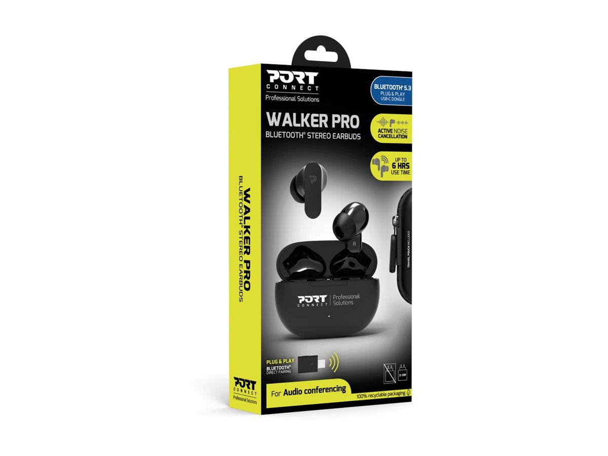 PORT DESIGNS Stereo Earphone Bluetooth Walker Pro