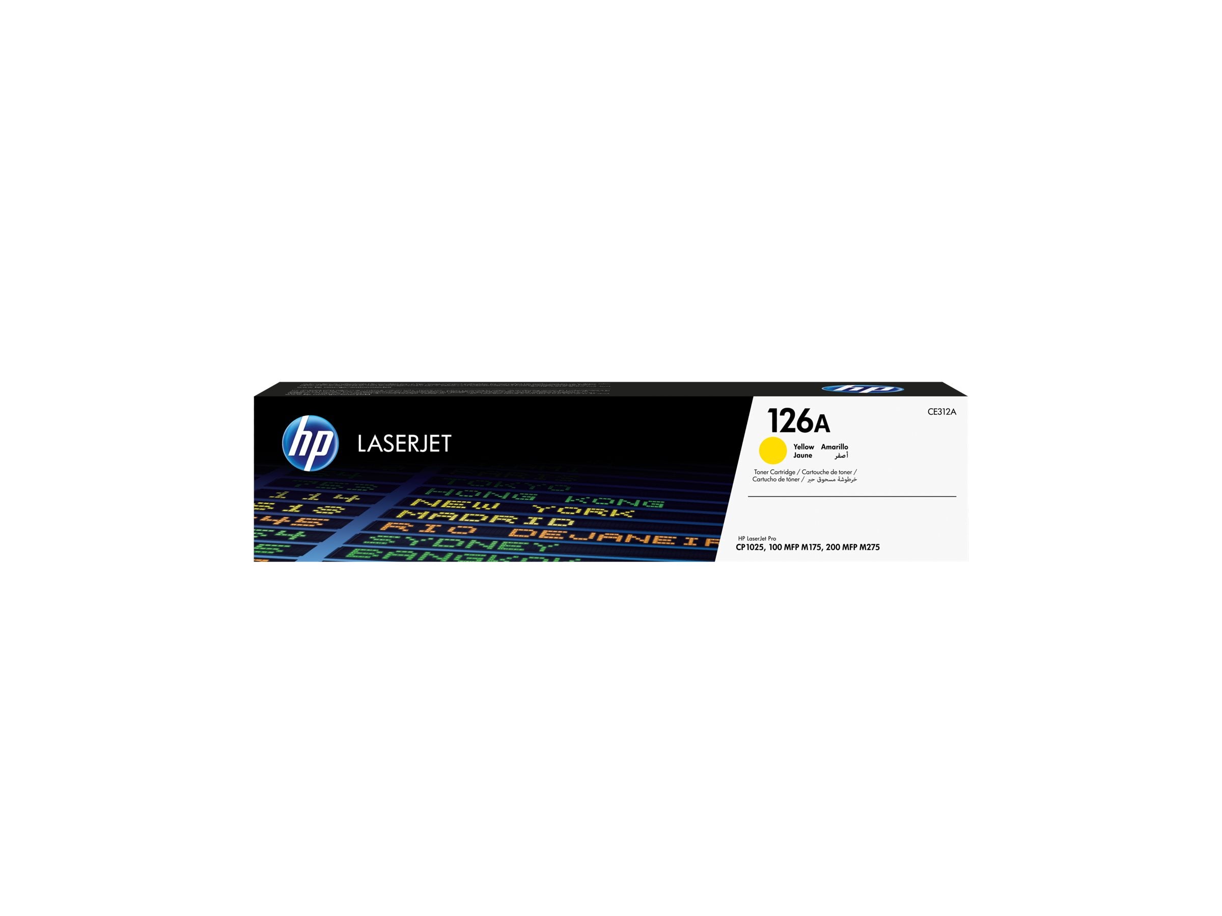 HP 126A original LaserJet Toner cartridge CE312A yellow standard capacity 1.000 pages 1-pack