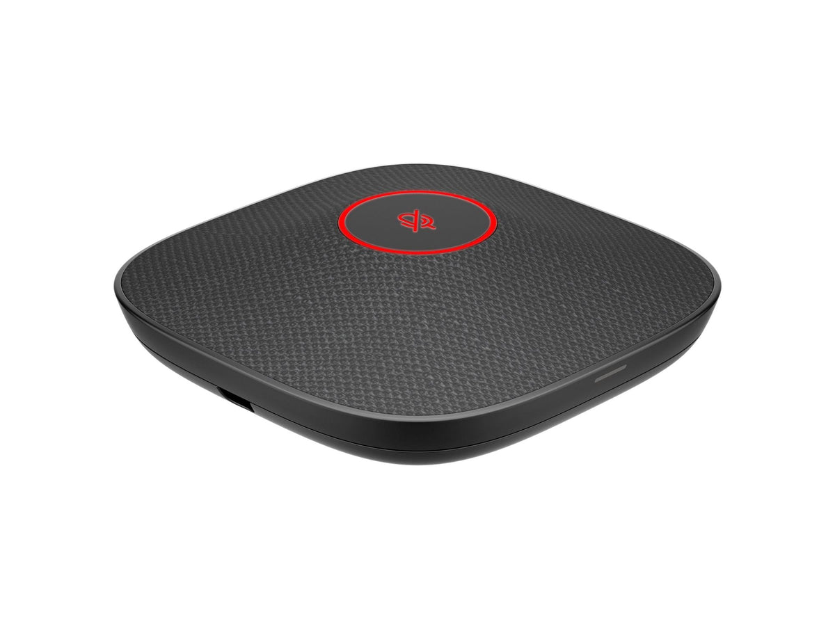 HP Poly Studio A2 Black Table Microphone Mounting Plate I/O cables