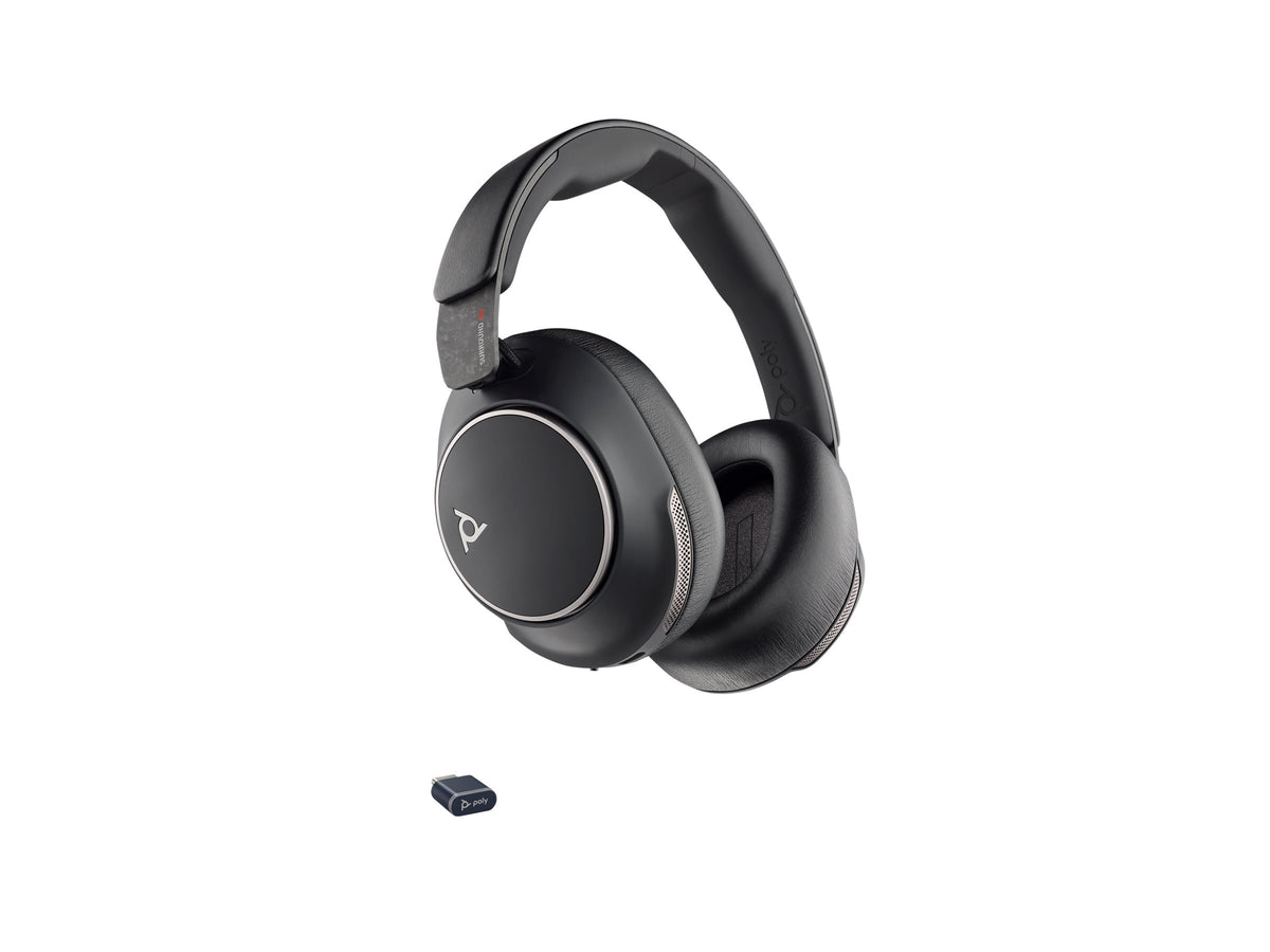 HP Poly Voyager Surround 80 UC USB-C Headset +USB-C/A Adapter