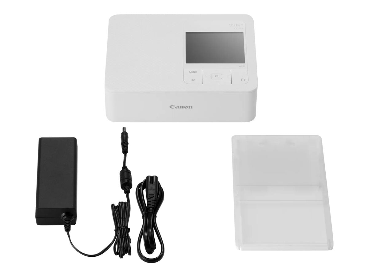 CANON SELPHY CP1500 Printer colour dye sublimation 148x100mm 0.41 min/page colour USB Wi-Fi White