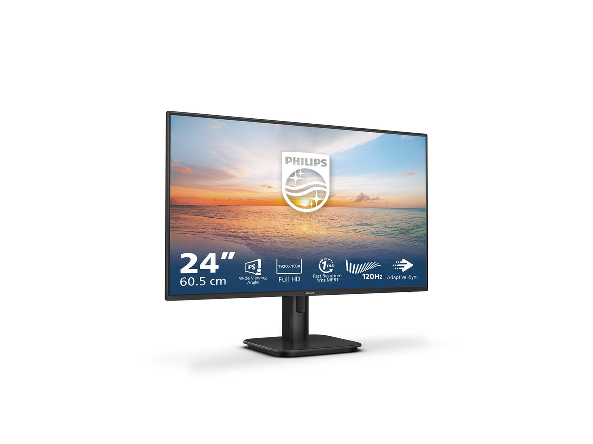 PHILIPS 24E1N1100A/00 - écran LED - 24"-1920 x 1080 Full HD (1080p) @ 100 Hz - IPS - 250 cd/m² - 1300:1 - 1 ms - HDMI, VGA - HP