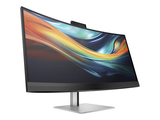 HP Écran de conférence incurvé 5K2K série 7 Pro 740pm avec webcam 4K 39.7p WUHD 5120x2160 USB-C DisplayPort Thunderbo
