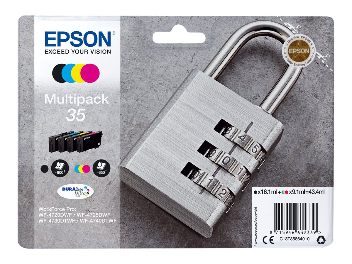 EPSON 2LB 35 Ink Multipack CMYK Blister w/s