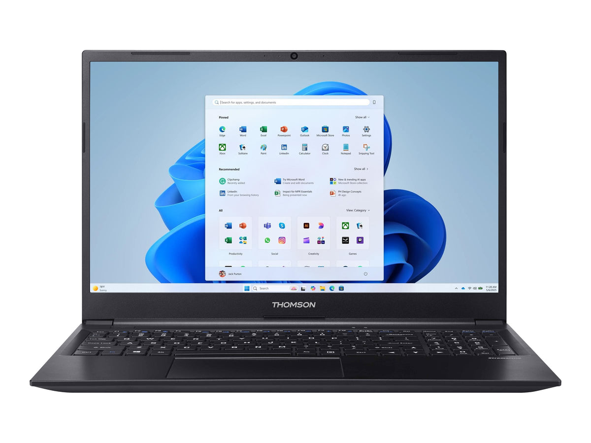 THOMSON XtremBook Intel Core i5-1335U 15.6p FHD 16Go 512Go SSD M.2 2280 PCIe Intel Iris Xe Graphics W11P