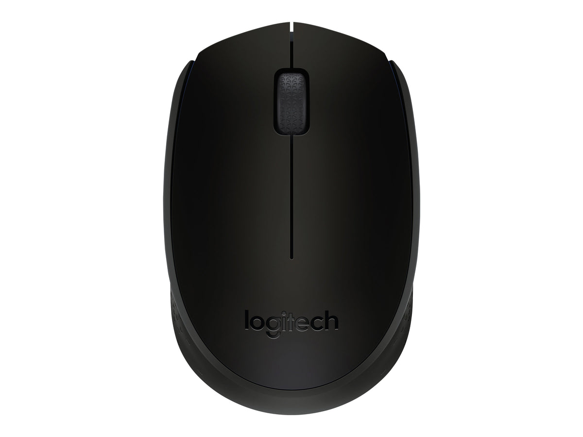 LOGITECH B170 Mouse optical 3 buttons wireless 2.4 GHz USB wireless receiver black