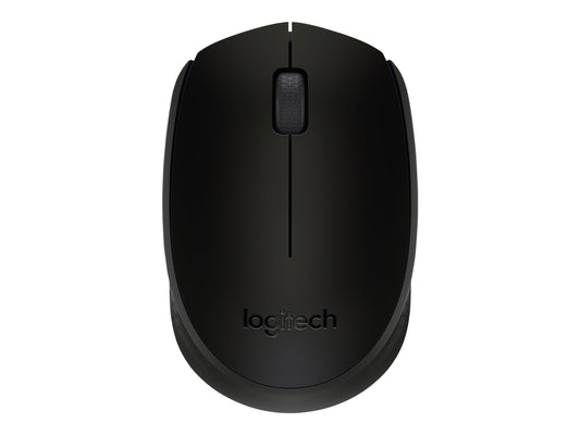 LOGITECH B170 Mouse optical 3 buttons wireless 2.4 GHz USB wireless receiver black